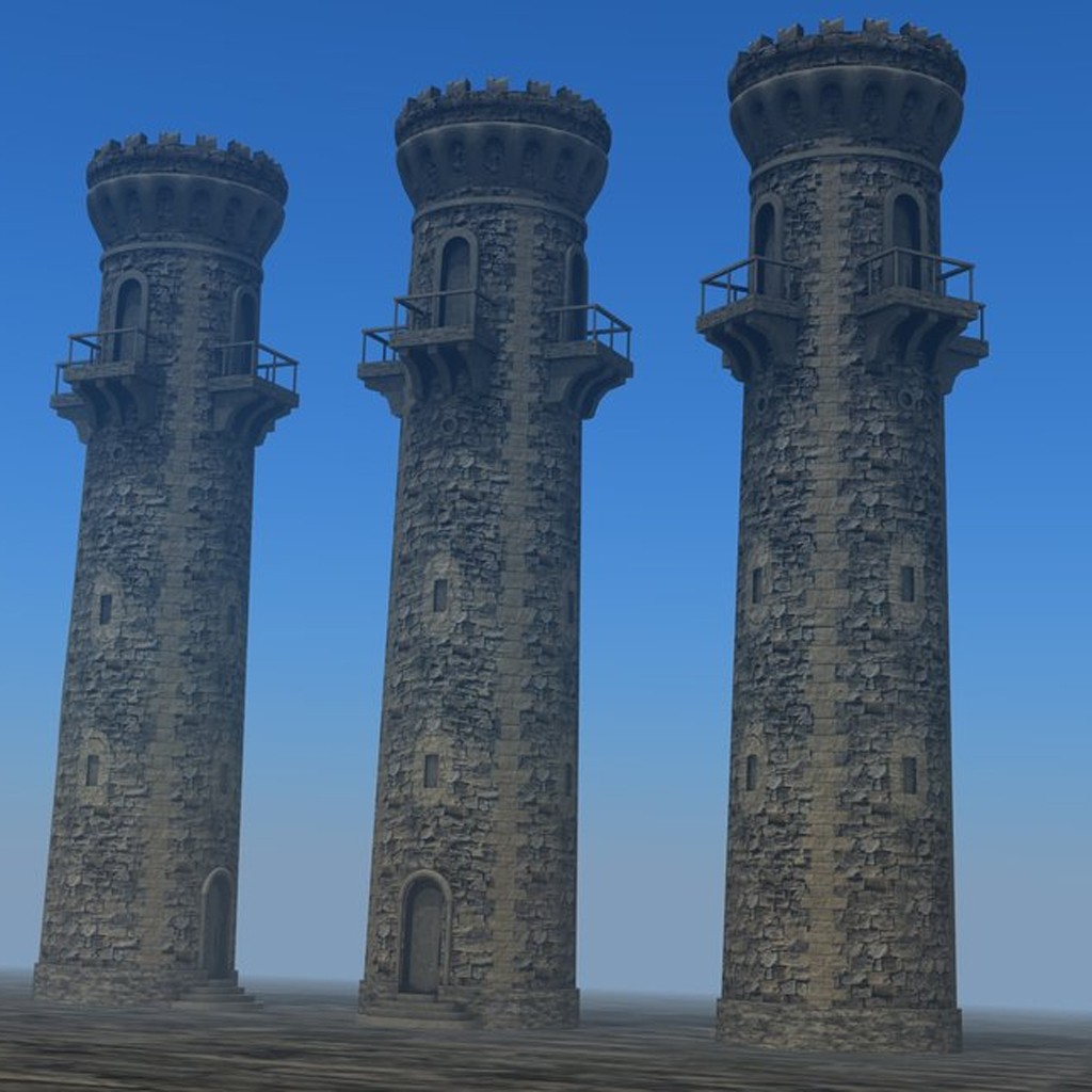 Old Guard Tower with LoD preview image 3